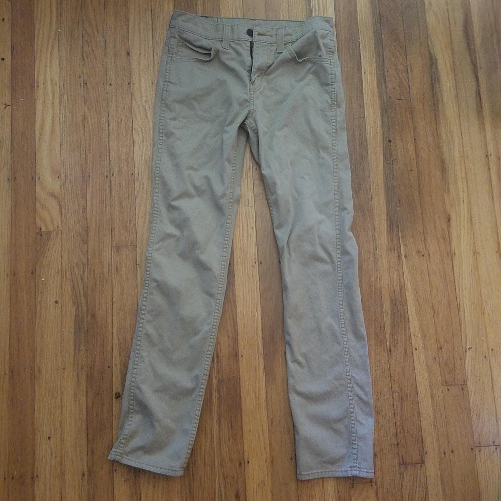 Men's Tan 511 98% Cotton Levi's Size W29 L32